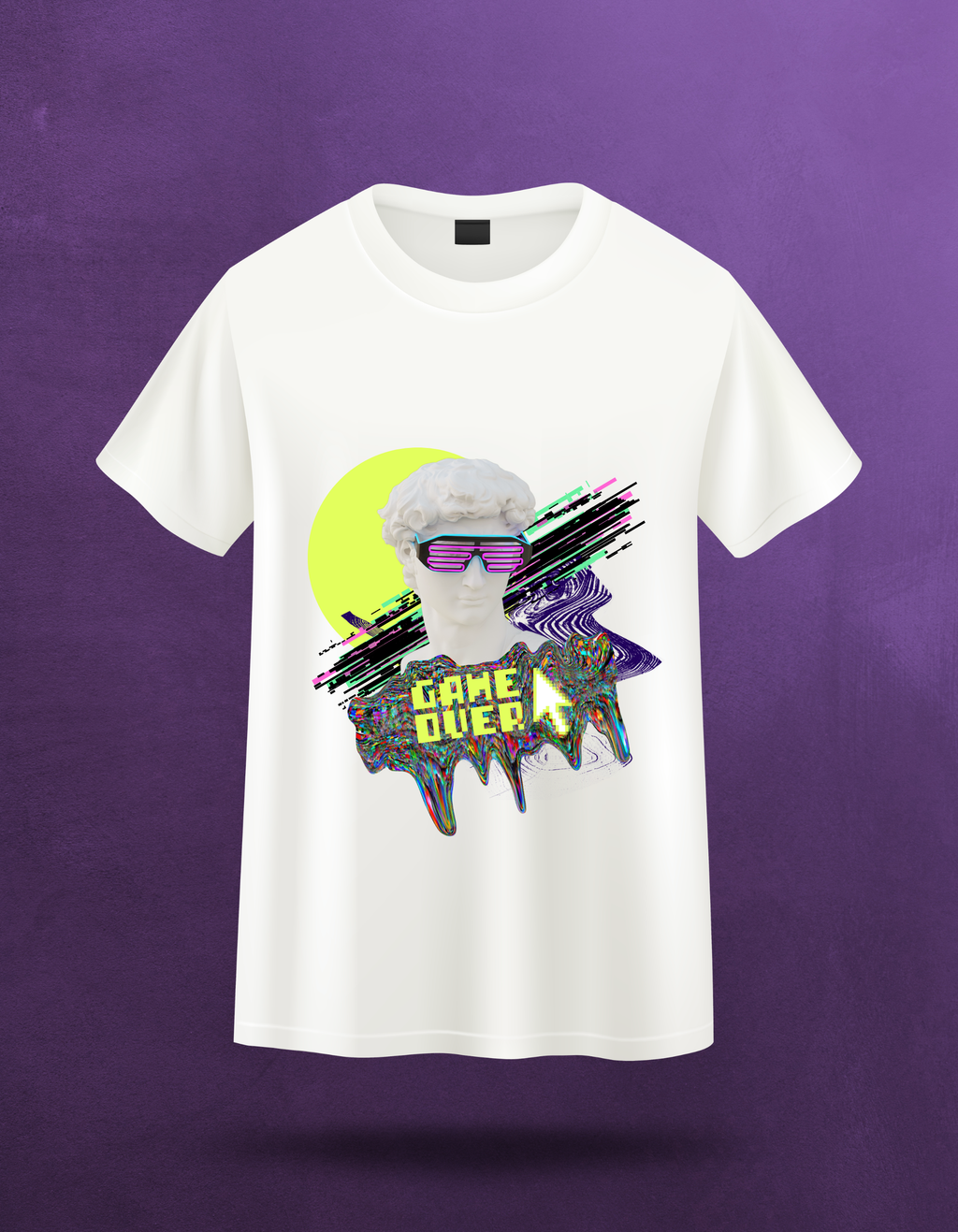 Game Over – Retro Glitch T-Shirt